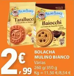 E.Leclerc Bolacha mulino bianco promoção