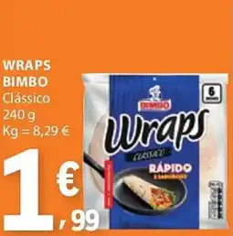 E.Leclerc Wraps bimbo promoção