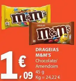 E.Leclerc Drageias m&m's promoção