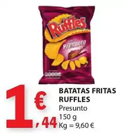 E.Leclerc Batatas fritas ruffles presunto promoção