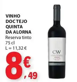 E.Leclerc Vinho doc tejo quinta da alorna reserva tinto promoção