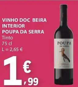 E.Leclerc Vinho doc beira interior poupa da serra tinto promoção