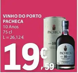 E.Leclerc Vinho do porto pacheca 10 anos promoção