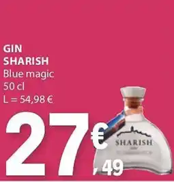 E.Leclerc Gin sharish blue magic promoção