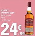 E.Leclerc Whisky tamnavulin sherry cask promoção