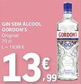 E.Leclerc Gin sem álcool gordon's promoção