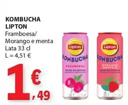 E.Leclerc Kombucha lipton promoção
