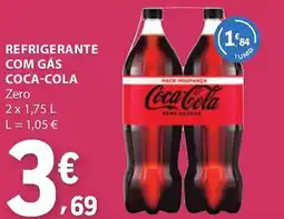 E.Leclerc Refrigerante com gás coca-cola promoção