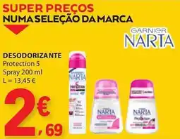 E.Leclerc Desodorizante garnier narta promoção