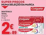 E.Leclerc Dentífrico colgate total promoção