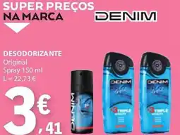 E.Leclerc Desodorizante denim promoção