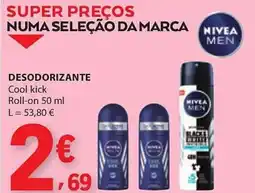E.Leclerc Desodorizante nivea men promoção