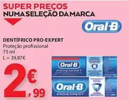 E.Leclerc Dentífrico pro-expert oral-b promoção