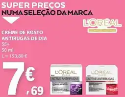 E.Leclerc Creme de rosto antirugas de dia L'oreal promoção