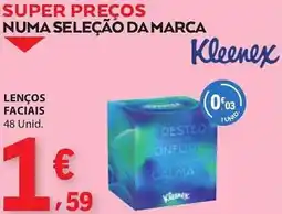 E.Leclerc Lenços faciais kleenex promoção
