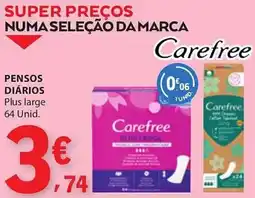 E.Leclerc Pensos diários carefree promoção