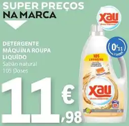 E.Leclerc Detergente máquina roupa liquído promoção