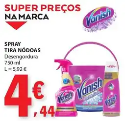 E.Leclerc Spray tira nódoas vanish promoção