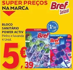 E.Leclerc Bloco sanitário power activ bref promoção