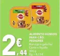 E.Leclerc Alimento húmido para cão pedigree promoção