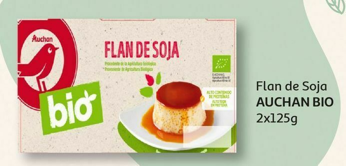Auchan Flan promoção