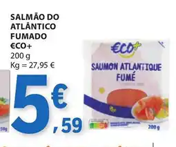 E.Leclerc Salmão do atlântico fumado €co+ promoção