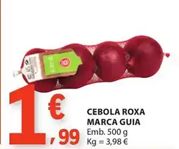 E.Leclerc Cebola roxa marca guia promoção