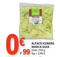E.Leclerc Alface iceberg marca guia promoção