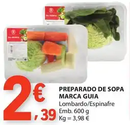 E.Leclerc Preparado de sopa marca guia promoção