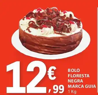 E.Leclerc Bolo floresta negra marca guia promoção