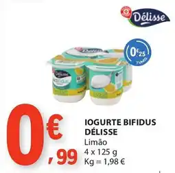 E.Leclerc Iogurte bifidus délisse promoção