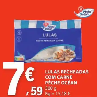 E.Leclerc Lulas recheadas com carne pêche océan promoção