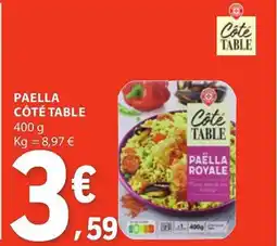 E.Leclerc Paella côté table promoção