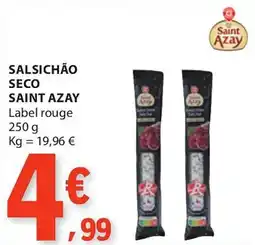 E.Leclerc Salsichão seco saint azay promoção