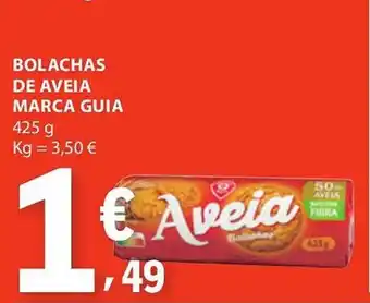 E.Leclerc Bolachas de aveia marca guia promoção