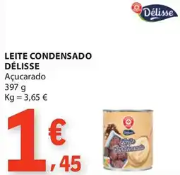 E.Leclerc Leite condensado délisse açucarado promoção