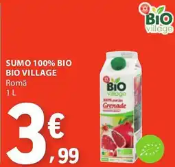 E.Leclerc Sumo 100% bio bio village romā promoção