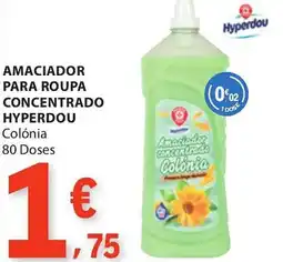 E.Leclerc Amaciador para roupa concentrado hyperdou promoção