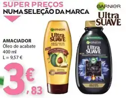 E.Leclerc Amaciador garnier ultra suave promoção