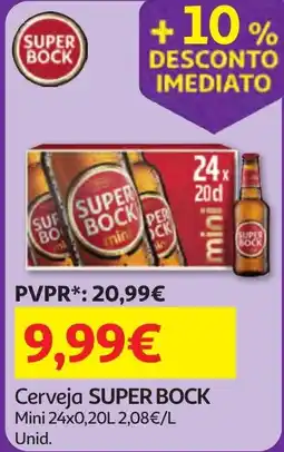 Minipreço Cerveja SUPER BOCK Mini promoção