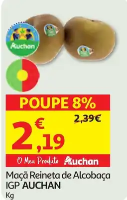 Minipreço Maçã Reineta de Alcobaça IGP AUCHAN promoção