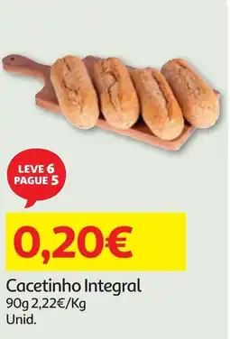 Minipreço Cacetinho Integral promoção