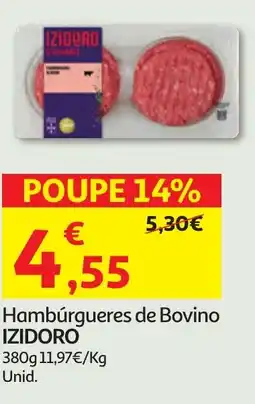 Minipreço Hambúrgueres de Bovino IZIDORO promoção