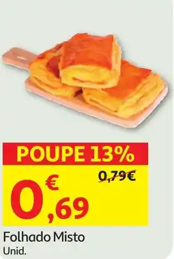 Minipreço Folhado Misto Unid. promoção