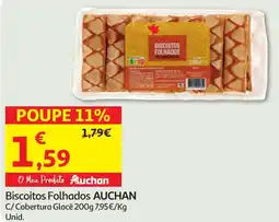 Minipreço Biscoitos Folhados AUCHAN promoção