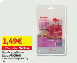 Minipreço Fiambre da Perna Extra AUCHAN promoção