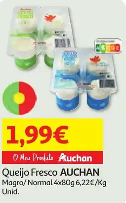 Minipreço Queijo Fresco AUCHAN promoção