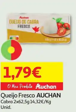 Minipreço Queijo Fresco AUCHAN promoção