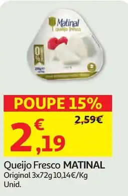 Minipreço Queijo Fresco MATINAL promoção