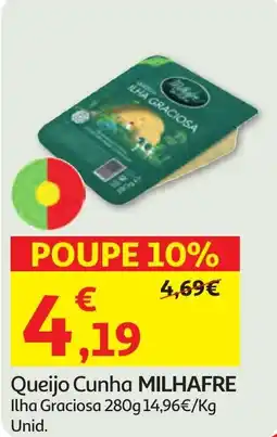 Minipreço Queijo Cunha MILHAFRE Ilha Graciosa promoção